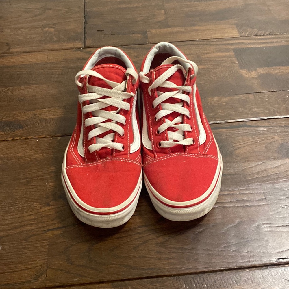 Vans Old Skool shoes red